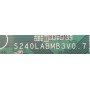 SAMSUNG UA55D7000 T-CON BOARD BN95-00501B S240LABMB3V0.7